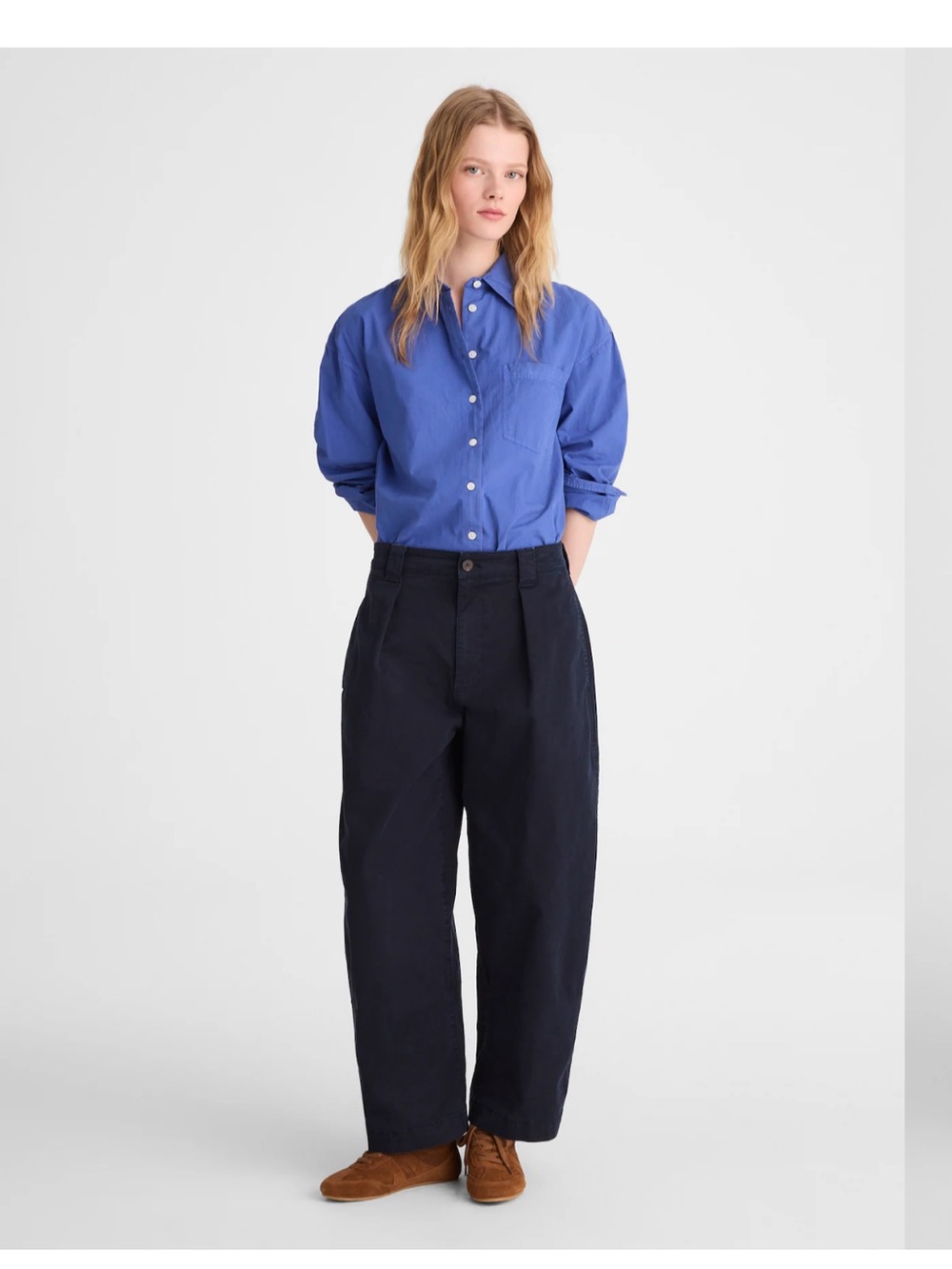 The Barrel-Leg Chino Pant